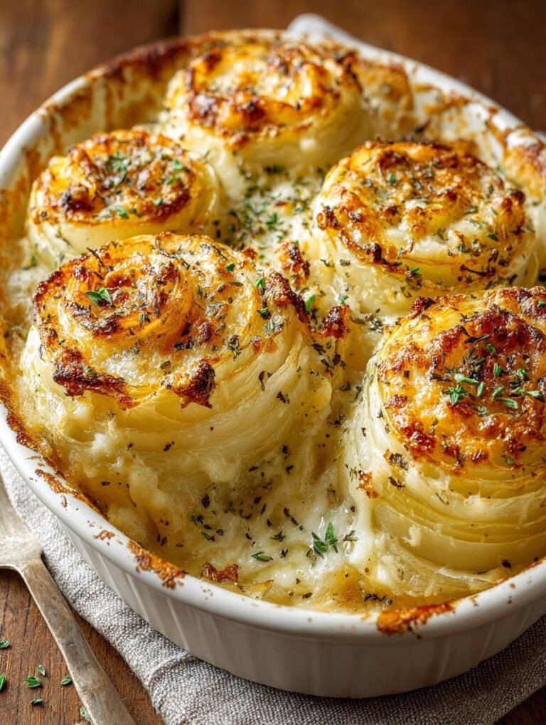 Cheesy Baked Tennessee Onions