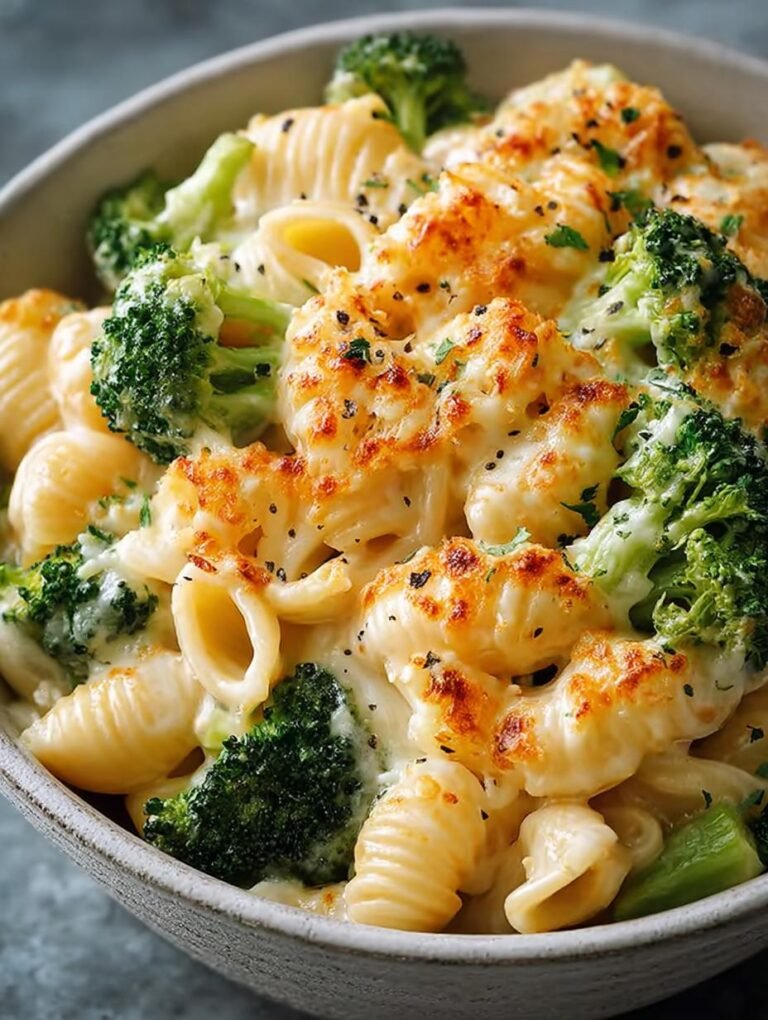 Cheesy Cheddar Broccoli Pasta