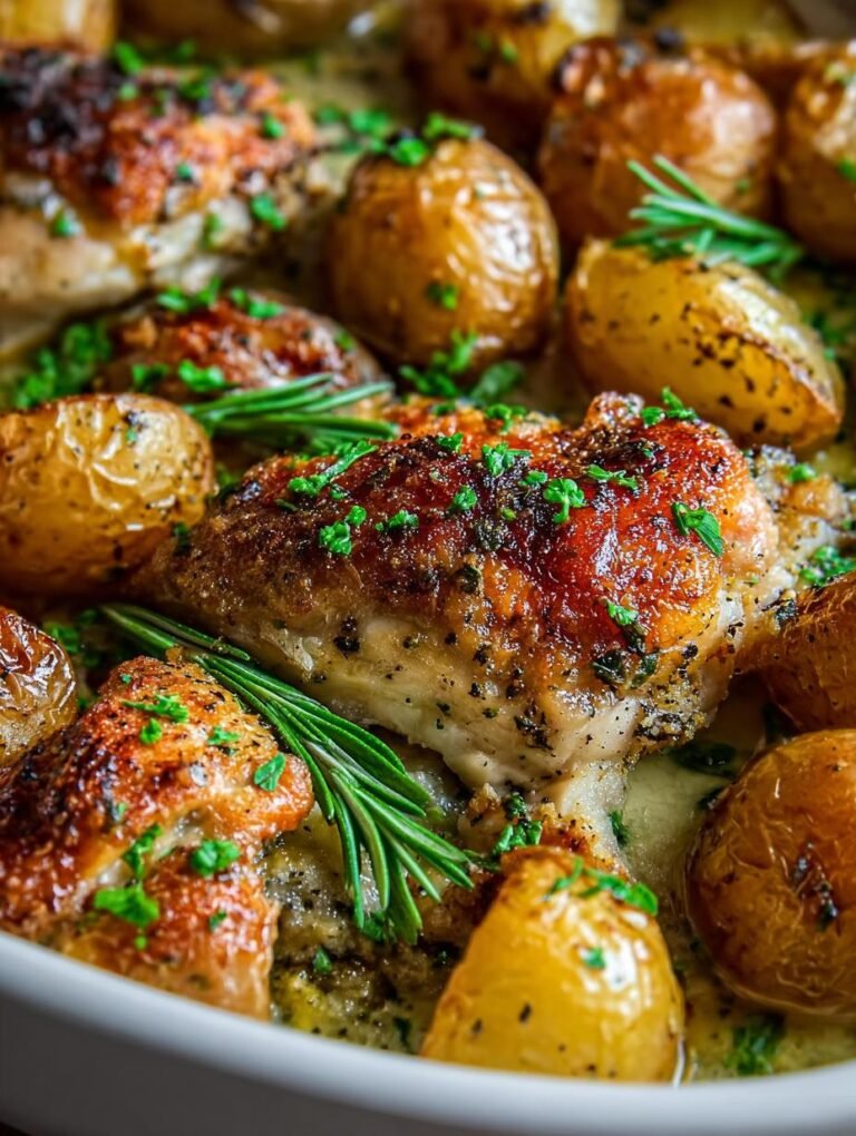 Chicken Vesuvio