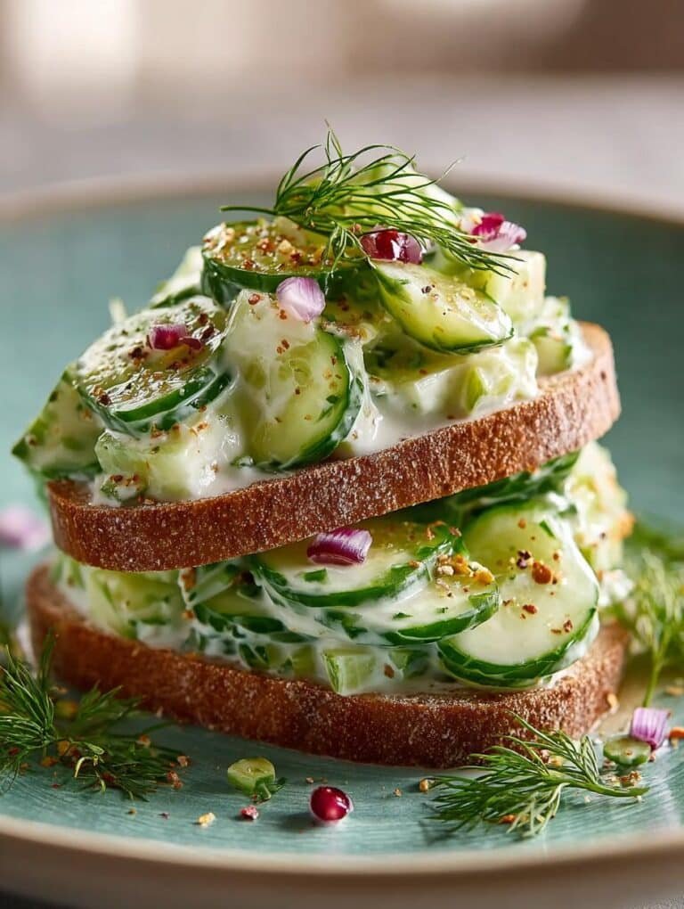 Cool Creamy Refreshing Cucumber