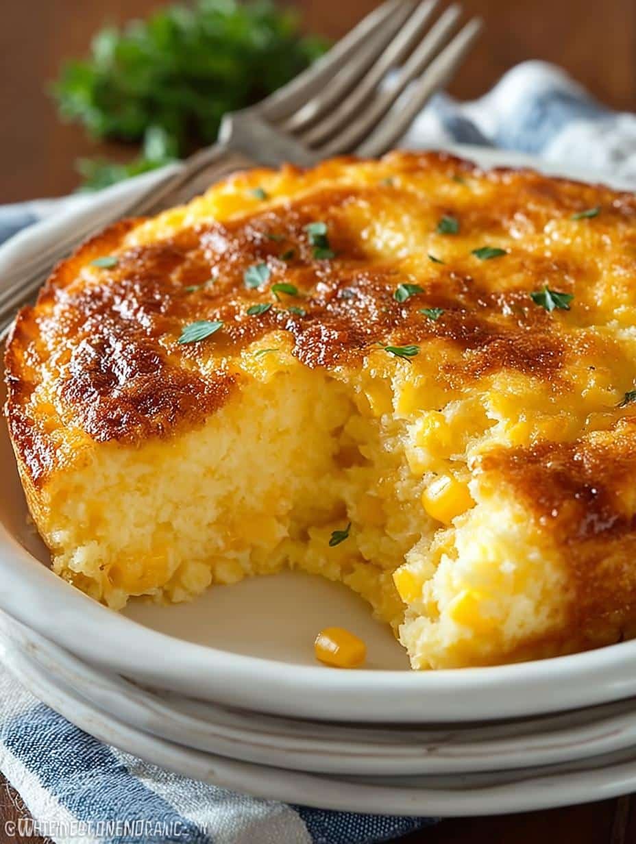 Comforting Corn Pudding Casserole for Family Gatherings - Corn Pudding Casserole - main visual representation