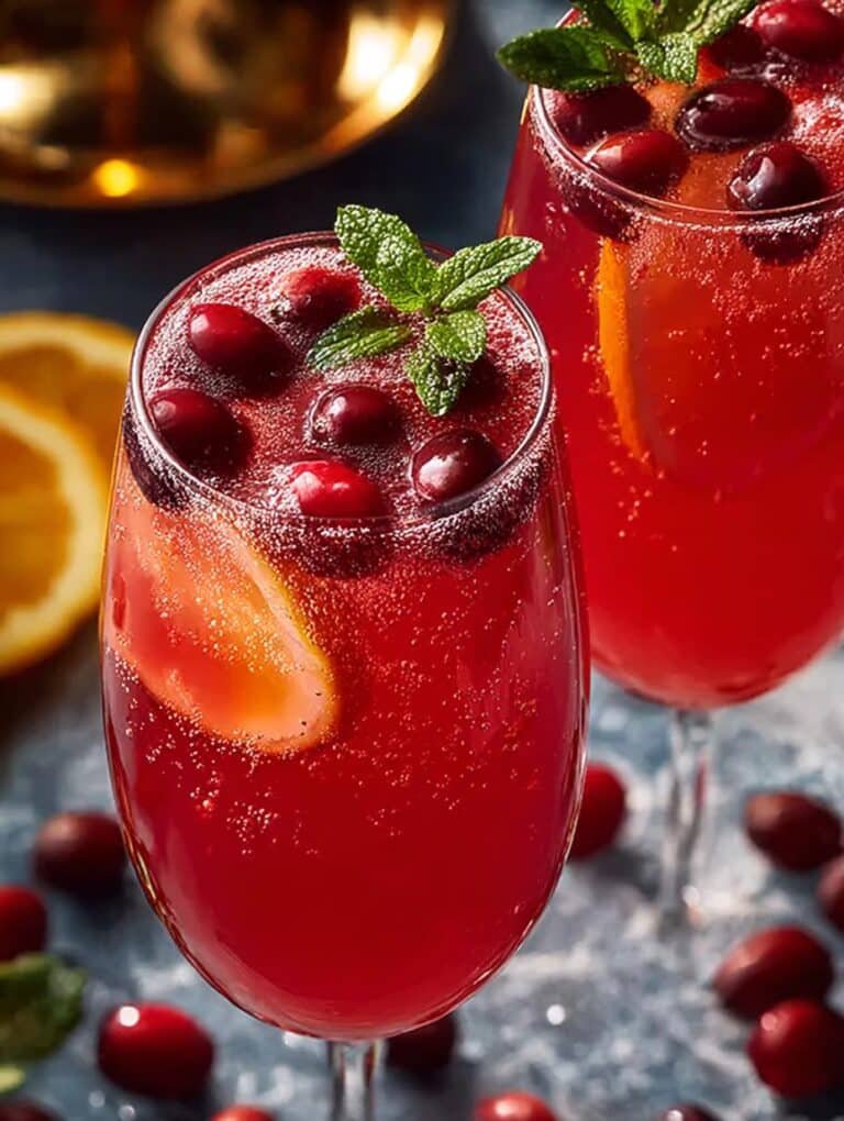 Cranberry Mimosa