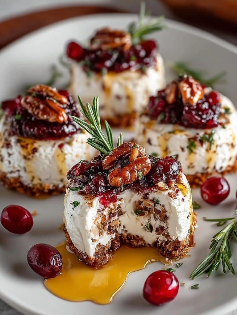Cranberry Pecan Goat Cheese