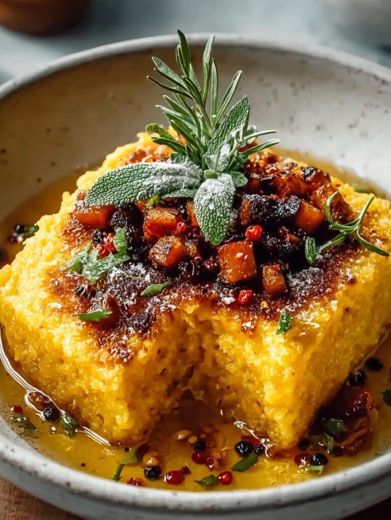 Creamy Pumpkin Polenta