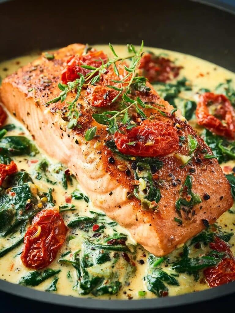 Creamy Tuscan Salmon