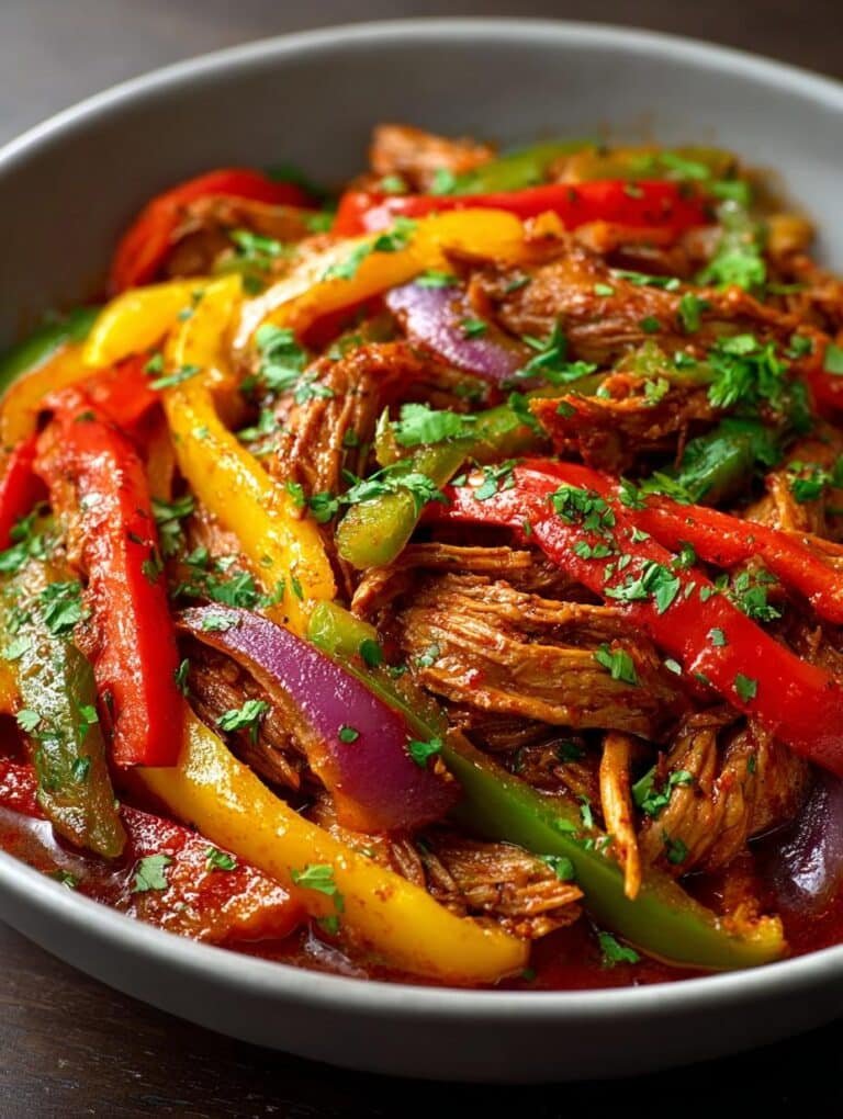 Crockpot Beef Fajitas Flavor