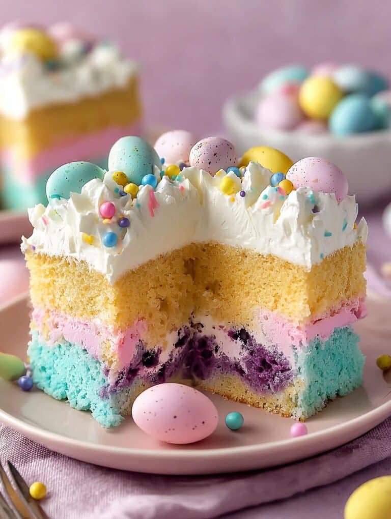 Easter Poke Cake