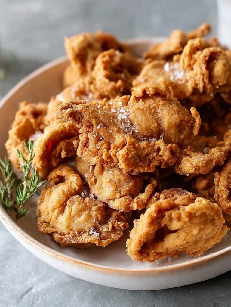 Fried Oyster Mushrooms