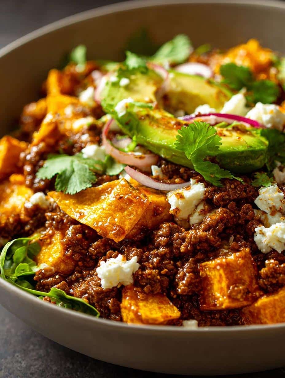 Ground Beef Hot Honey