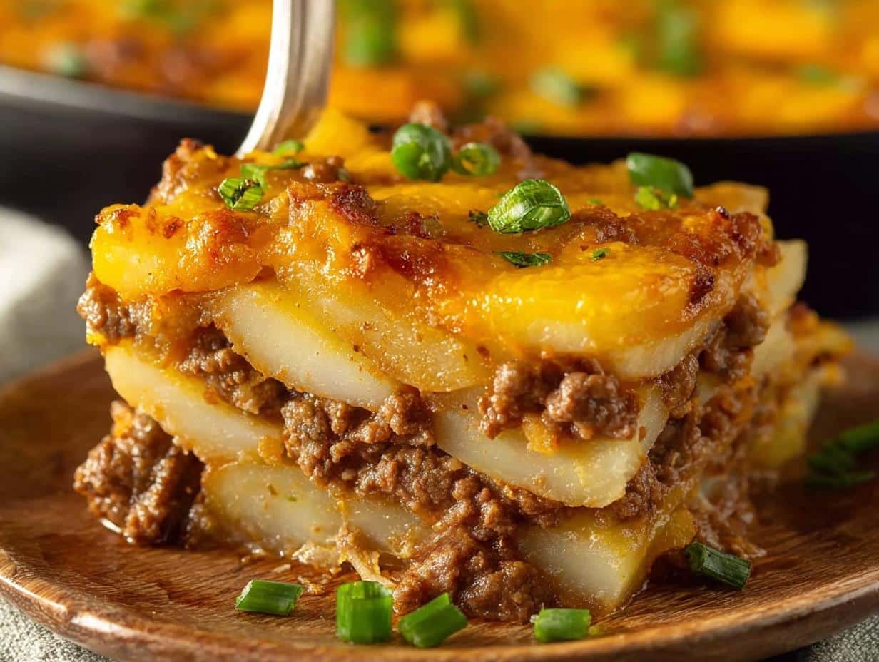 Ground Beef Potato Casserole: Delicious Comfort - Ground Beef Potato Casserole - additional detail