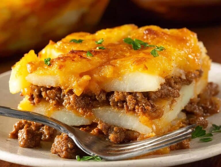 Ground Beef Potato Casserole