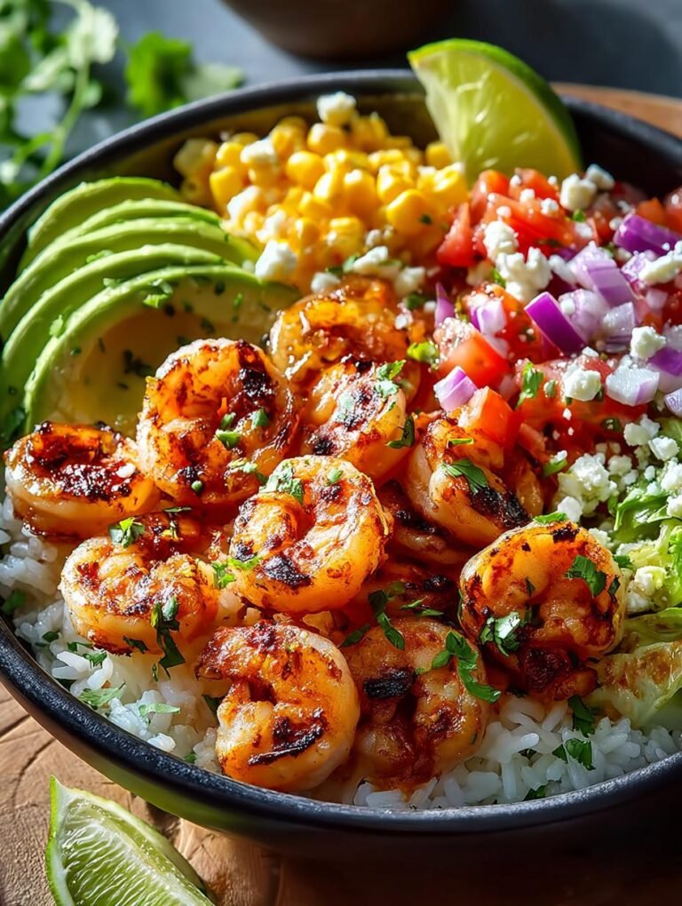 Hawaiian Shrimp Taco Bowl