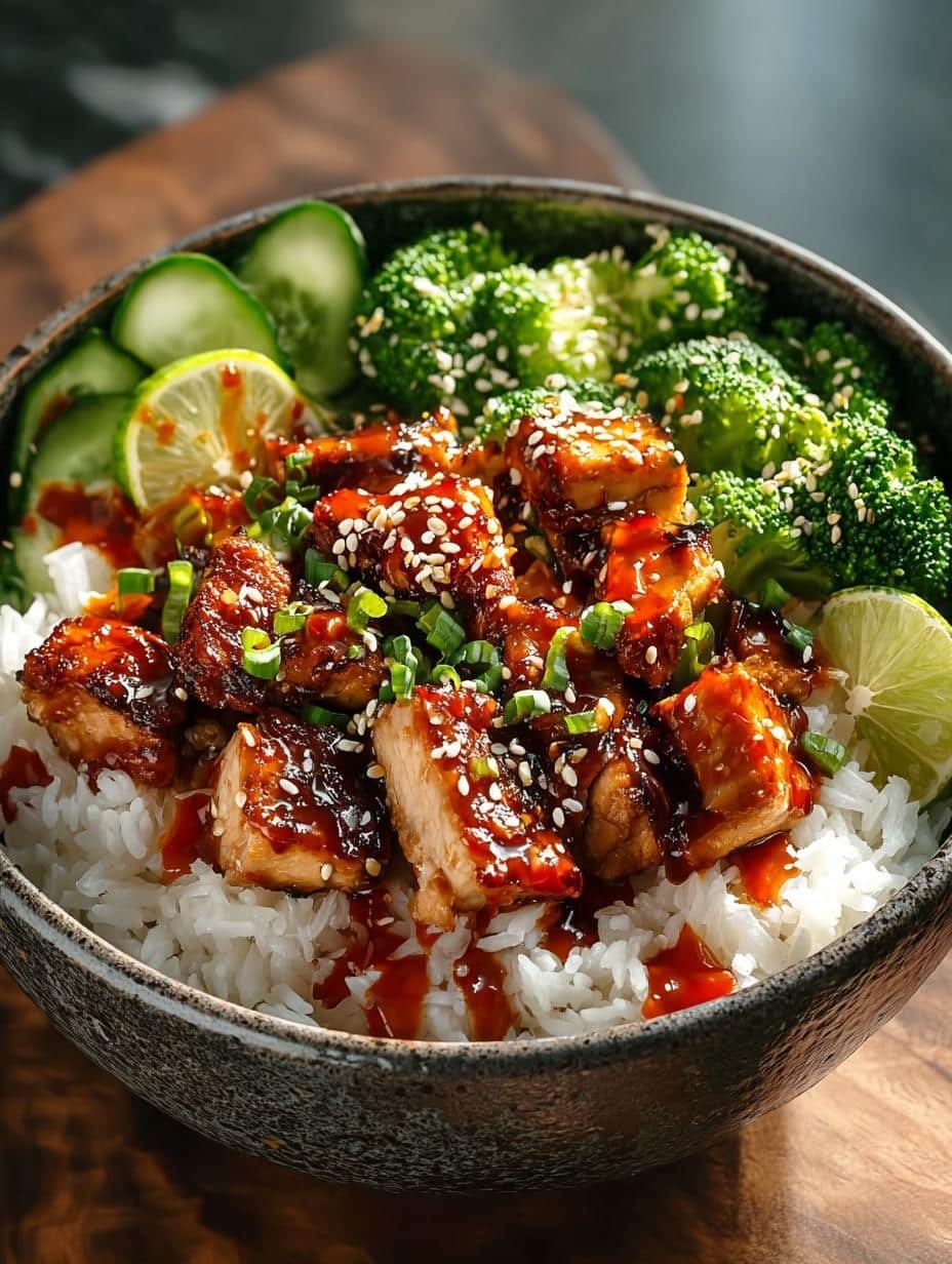Healthy Sticky Chicken Bowls: 5 Flavorful Dinner Ideas - Healthy Sticky Chicken Bowls - main visual representation