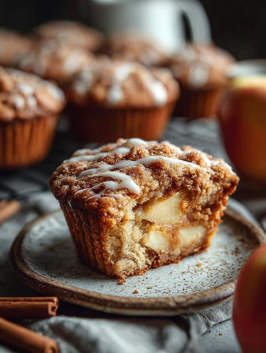 Irresistible Apple Cinnamon Streusel Muffins Recipe - Irresistible Apple Cinnamon Streusel - main visual representation