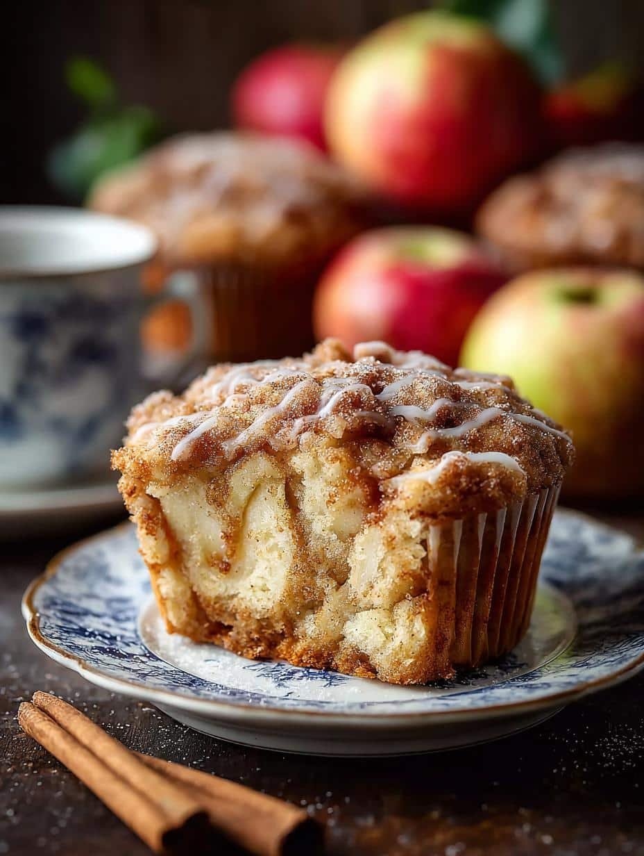 Irresistible Apple Cinnamon Streusel Muffins Recipe - Irresistible Apple Cinnamon Streusel - additional detail