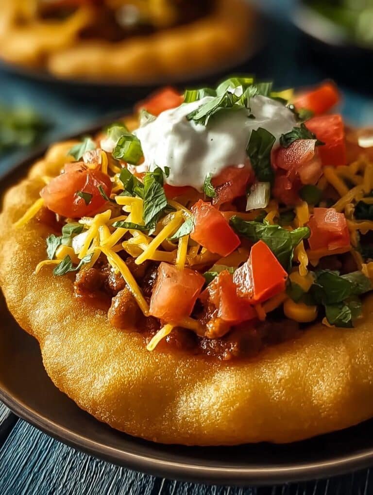 Navajo Taco Fry Bread