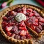 Rhubarb Tart with Oat