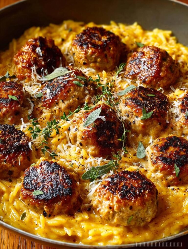 Sage Turkey Meatballs with