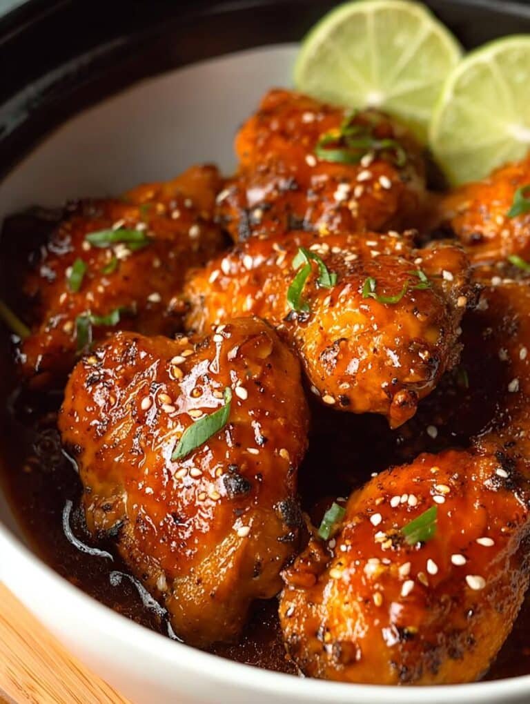 Slow Cooker Honey Sriracha