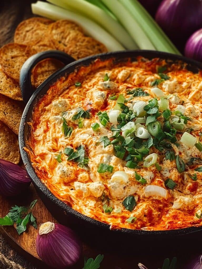 Smoked Buffalo Chicken Dip