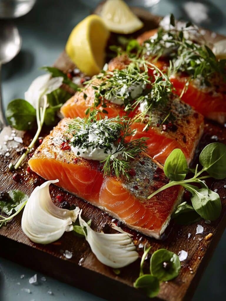 Smoked Trout with Wild