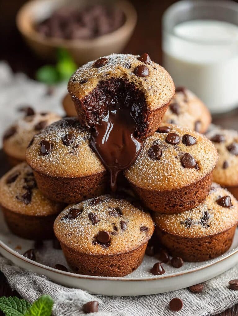 Warm Gooey Mini Chocolate
