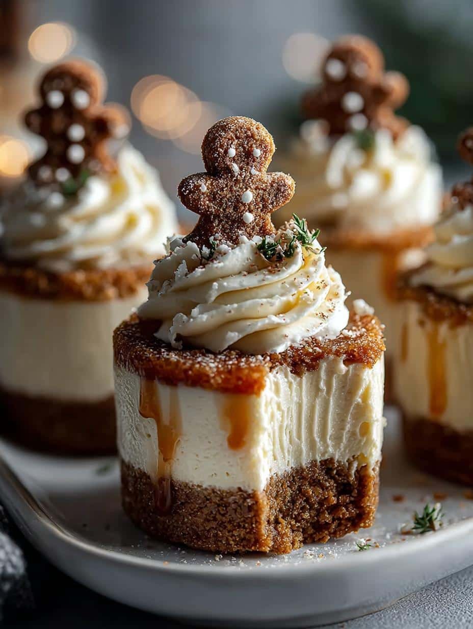 Bake Extractgerbread Cheesecake Cups