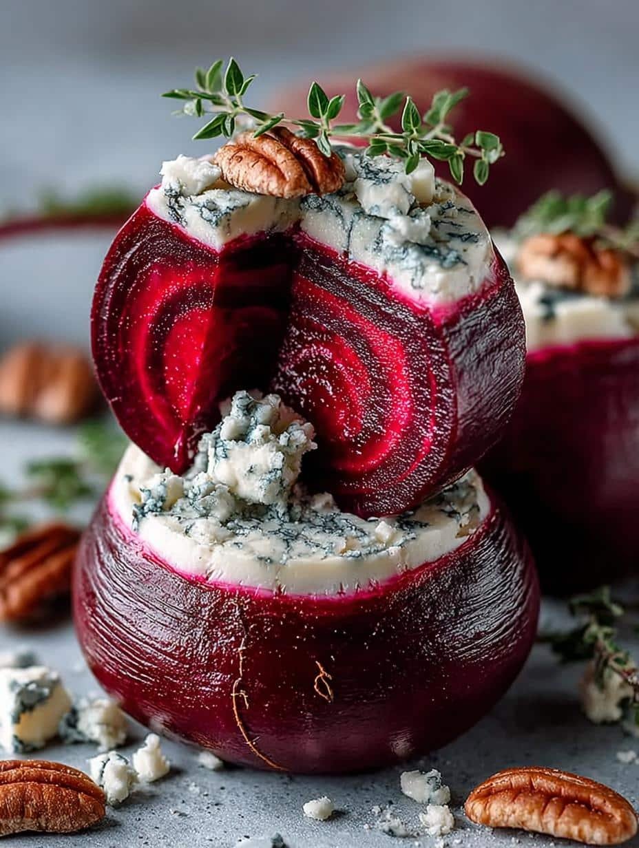 Beet Pear Blue Cheese: 5 Stunning Appetizer Stacks - Beet Pear Blue Cheese - main visual representation