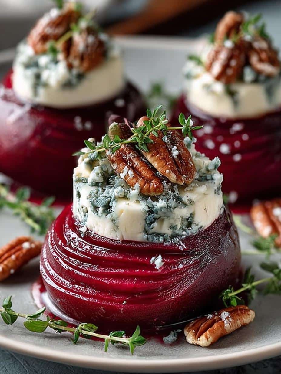 Beet Pear Blue Cheese