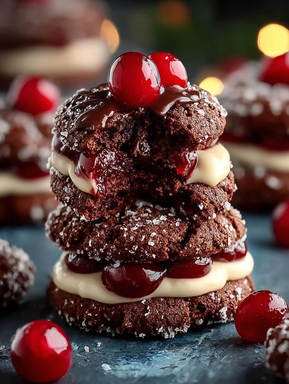 Irresistible Black Forest Christmas Cookies for Holiday Cheer - Black Forest Christmas Cookies - additional detail