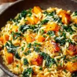 Butternut Squash Orzo with