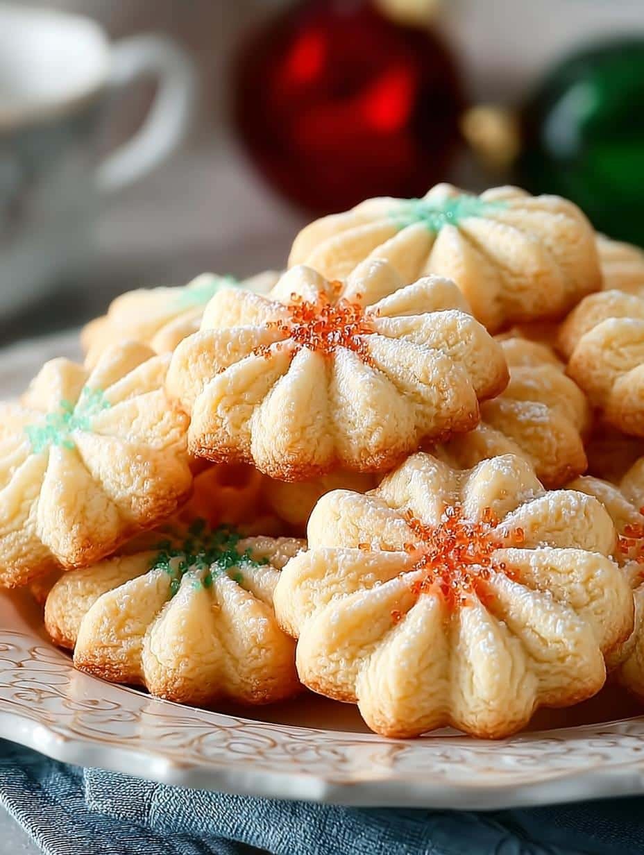 Buttery Spritz Cookies