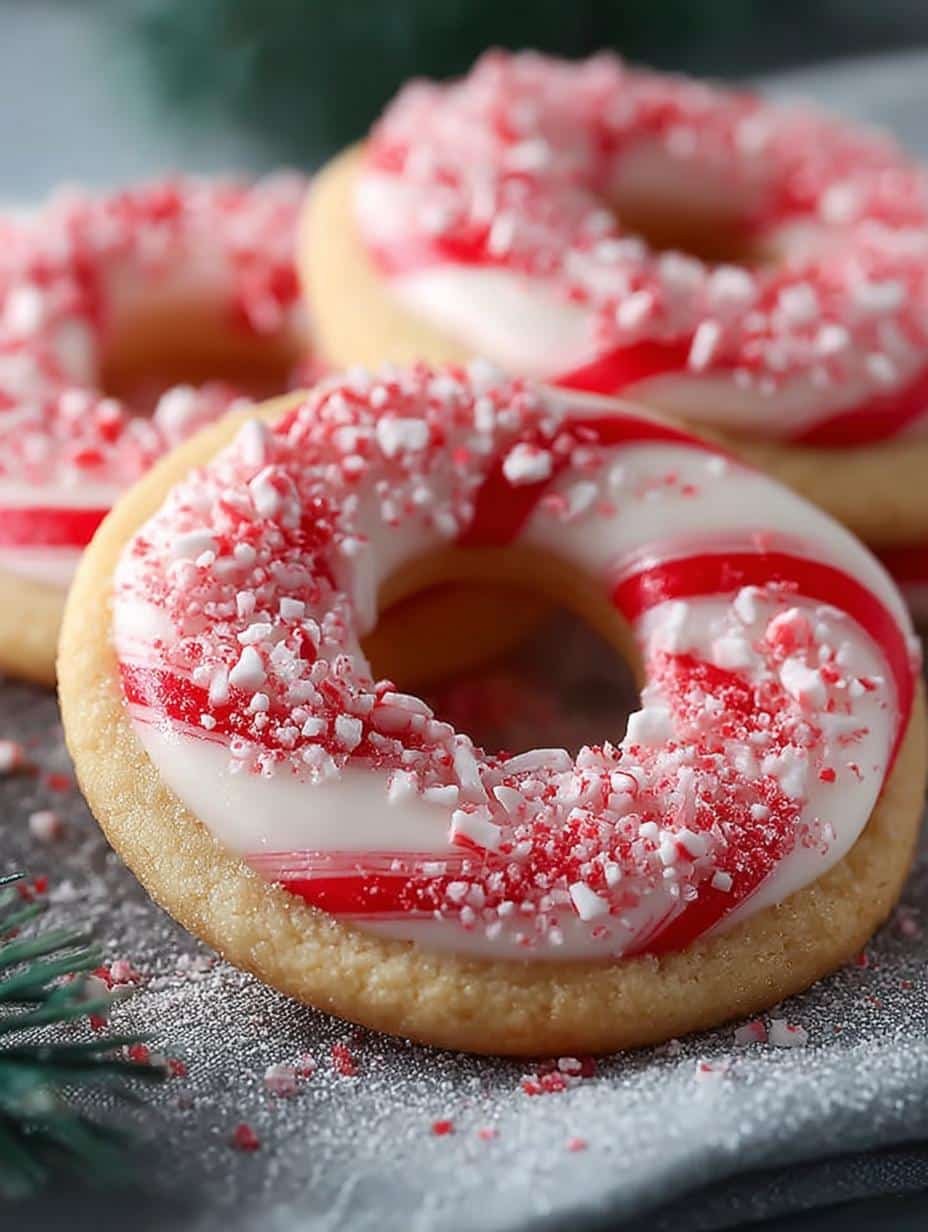 Delicious Candy Cane Cookies for Holiday Joy - Candy Cane Cookies - main visual representation