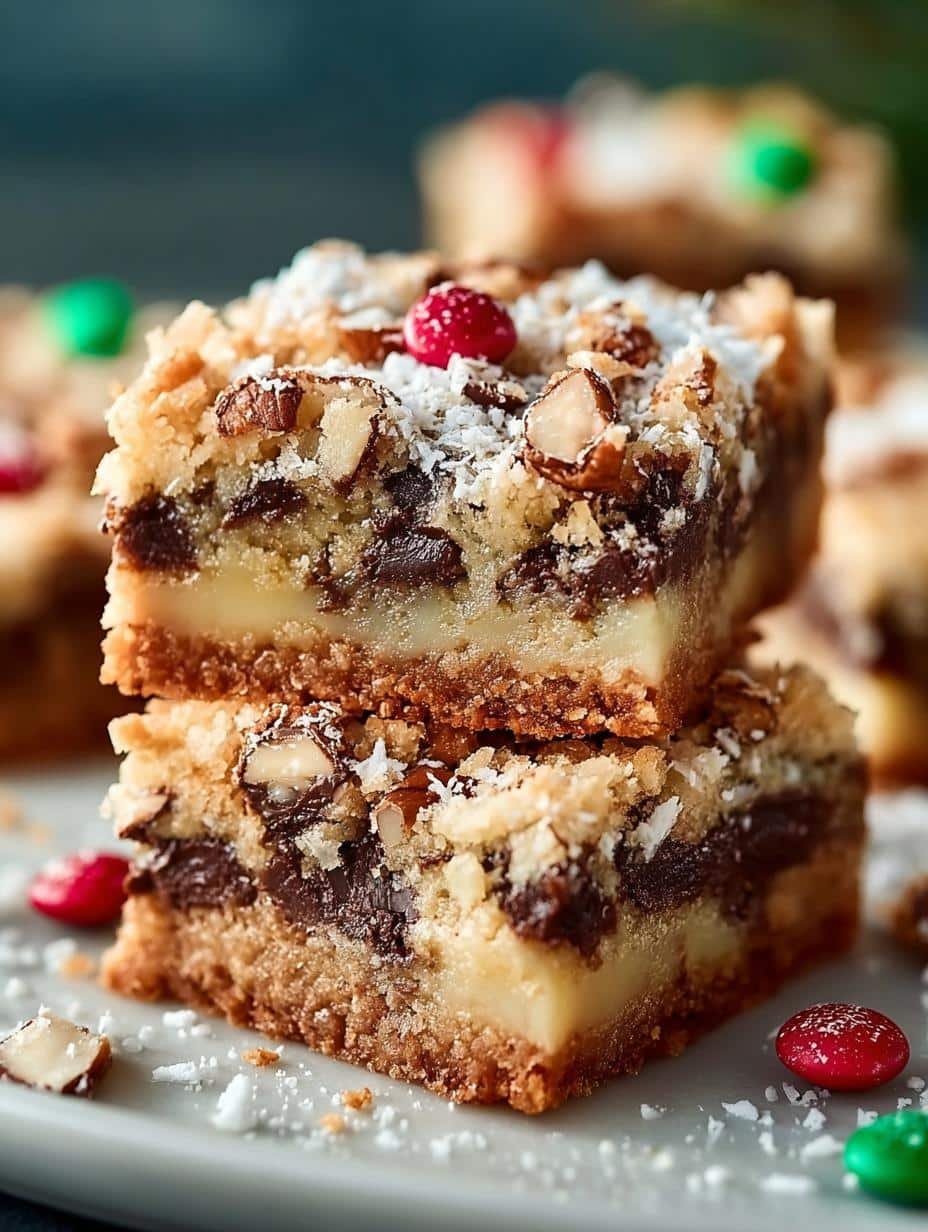 Christmas Magic Cookie Bars: 12 Festive Delights - Christmas Magic Cookie Bars - additional detail