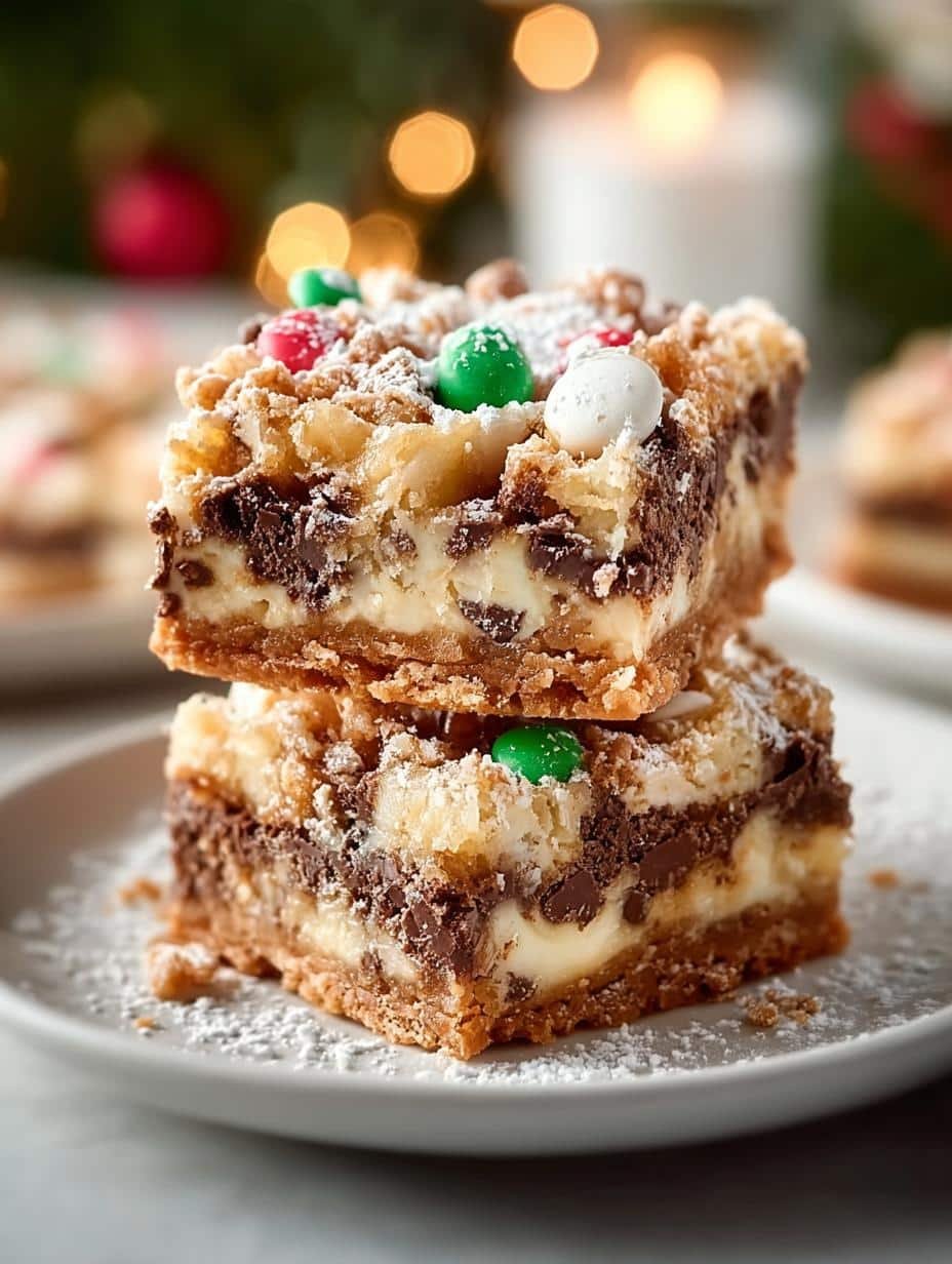 Christmas Magic Cookie Bars