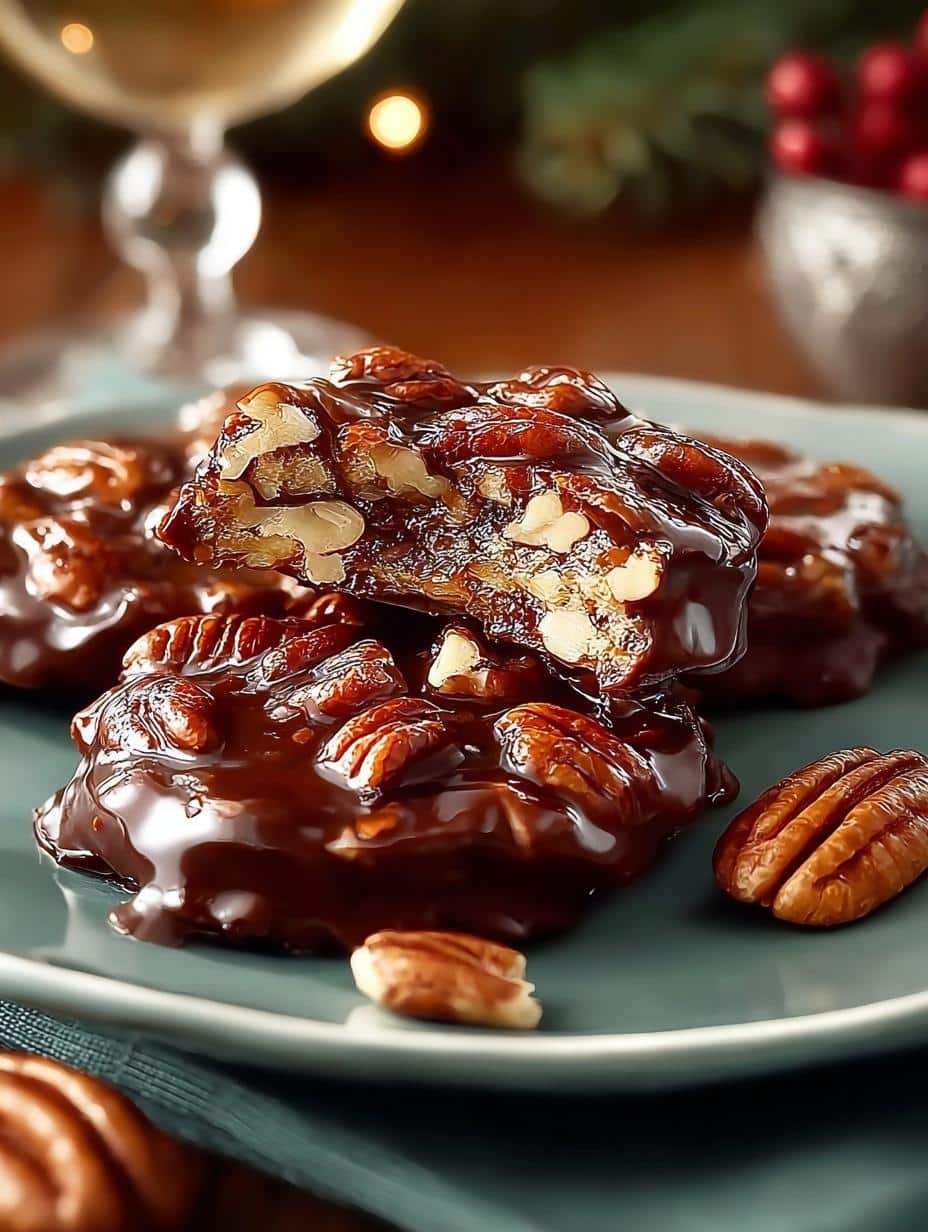 Christmas Pecan Turtles: 10 Irresistible Holiday Treats - Christmas Pecan Turtles - main visual representation