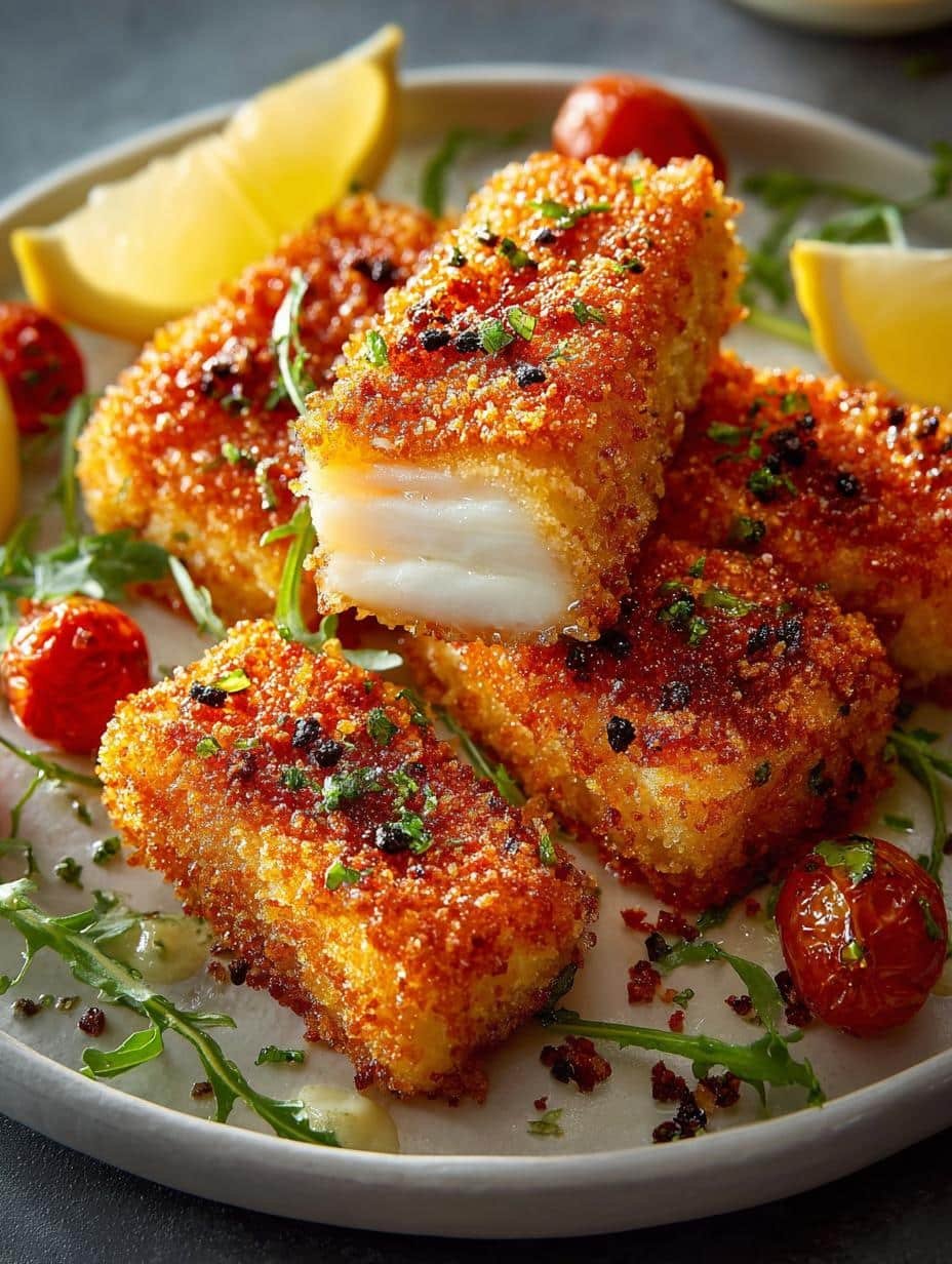 Golden Crispy Baked Fish