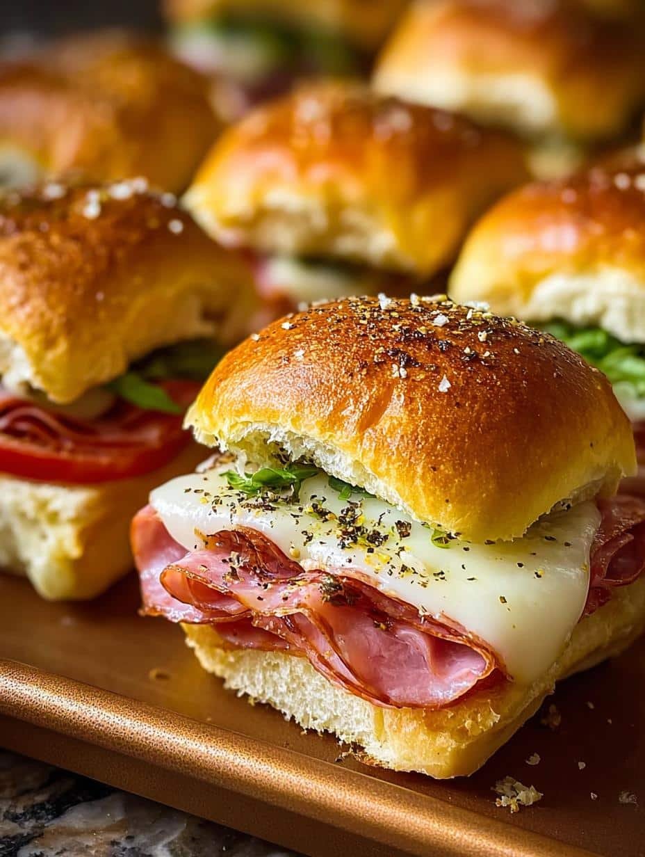 Hot Italian Sub Sliders