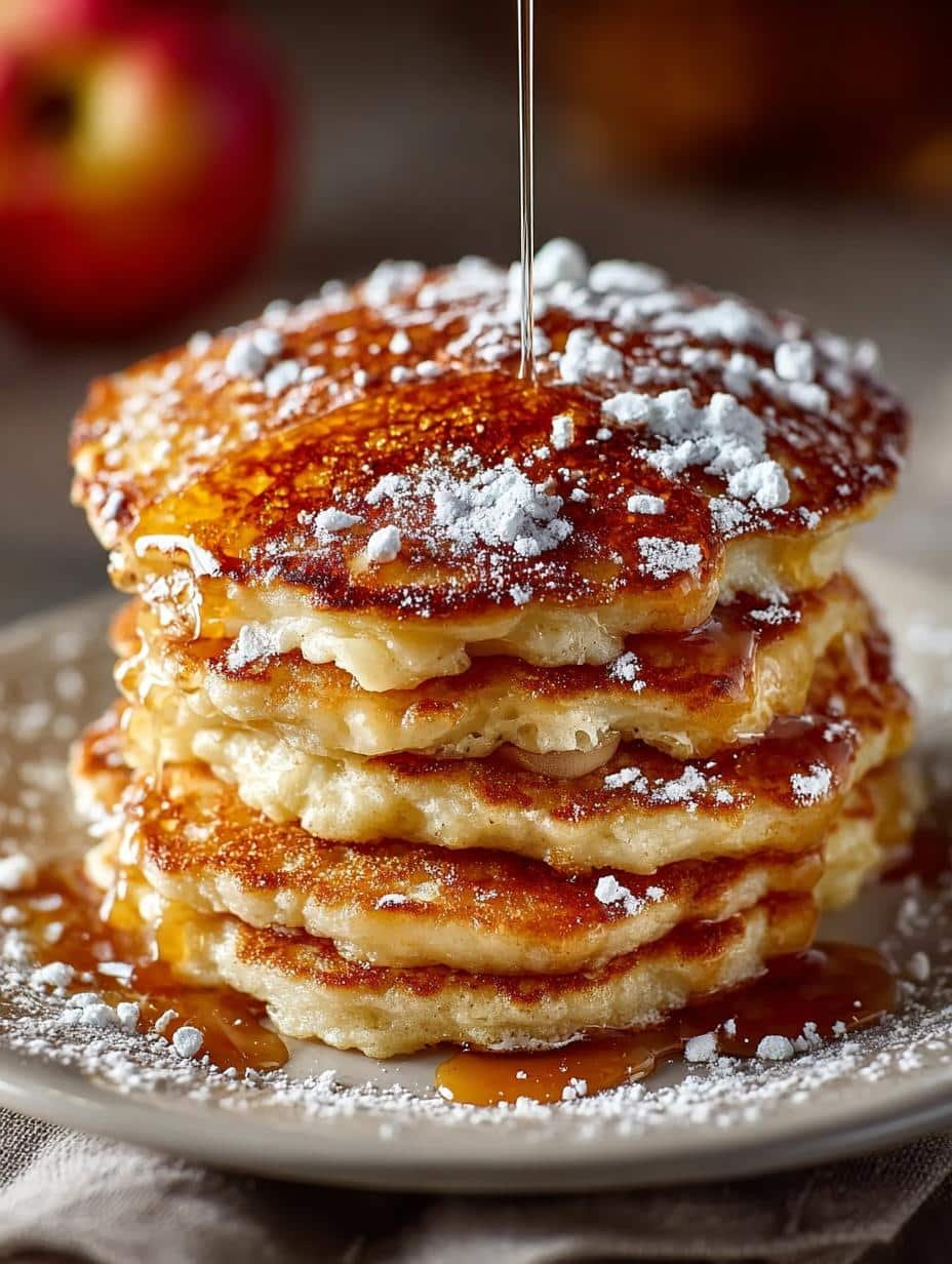 Irresistible Apple Cinnamon Pancakes