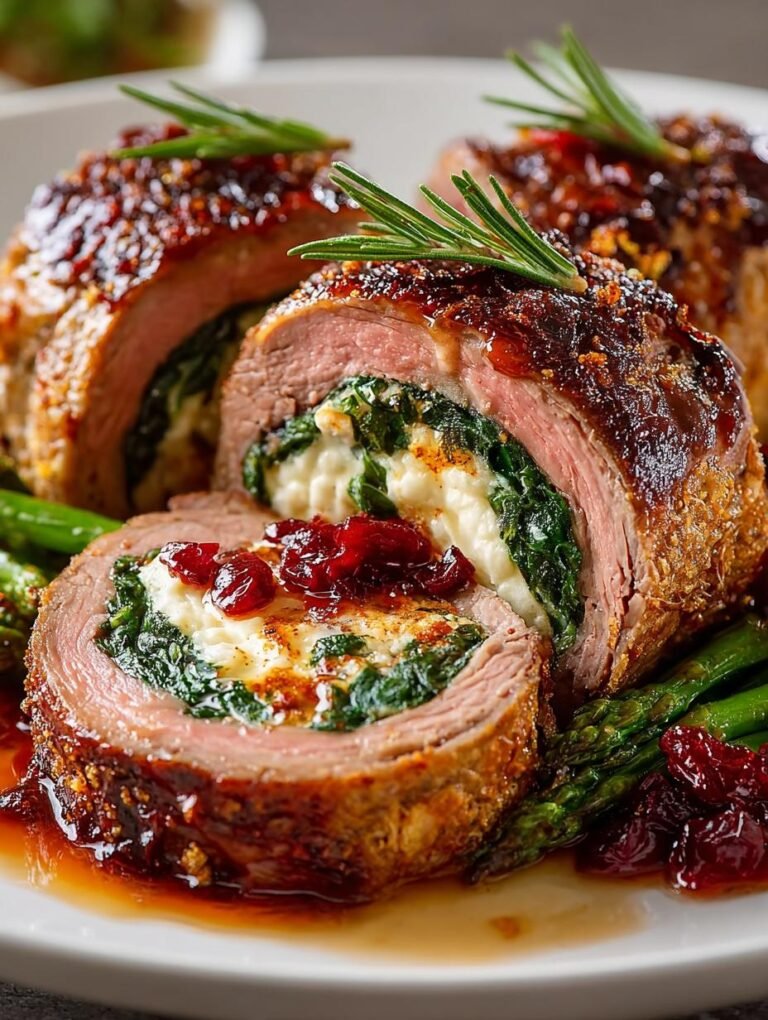 Juicy Christmas Stuffed Beef: A Flavorful Holiday Delight...