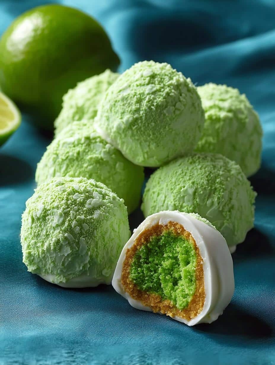 Irresistible Key Lime Truffles: 20 Creamy Bites - Key Lime Truffles - additional detail