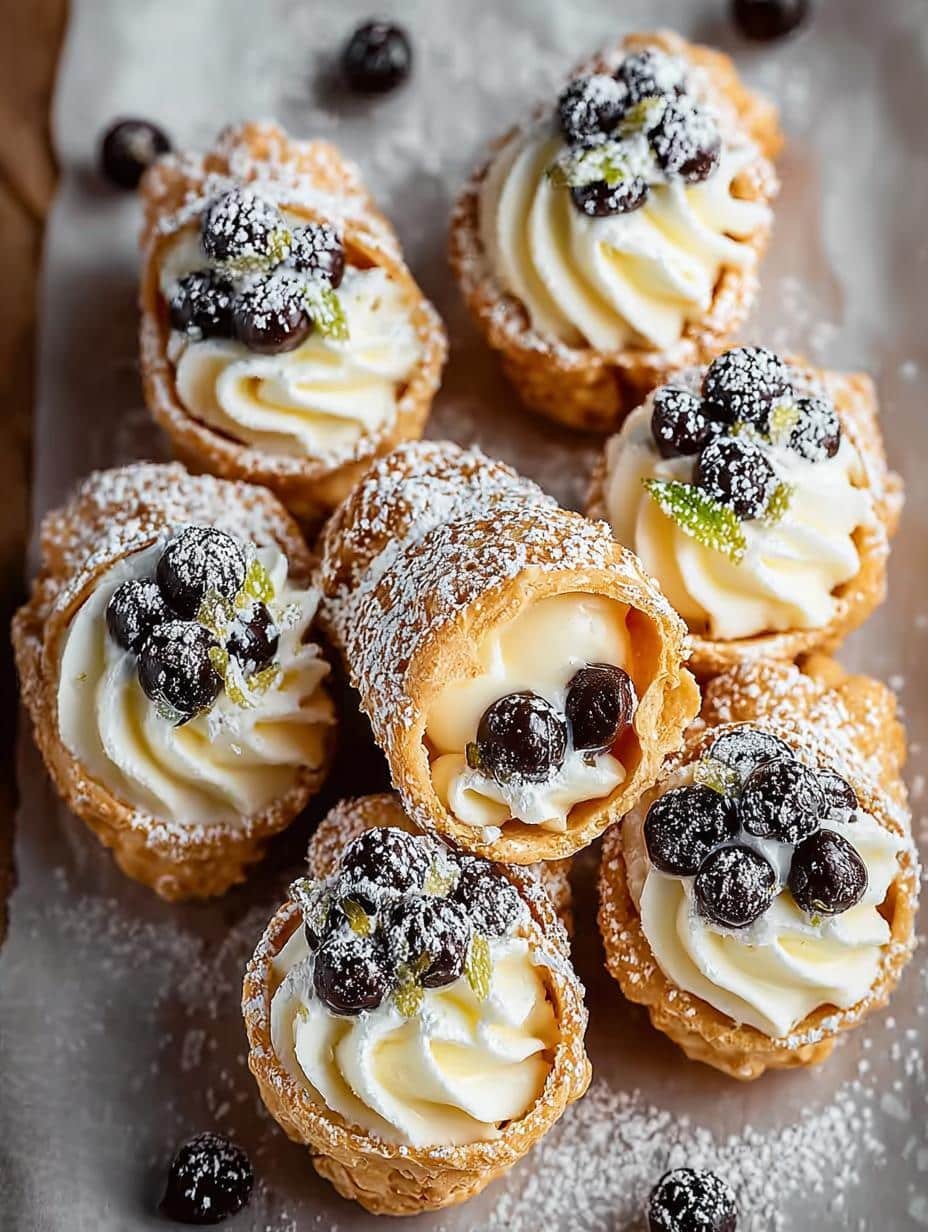Mini Cannoli Bites
