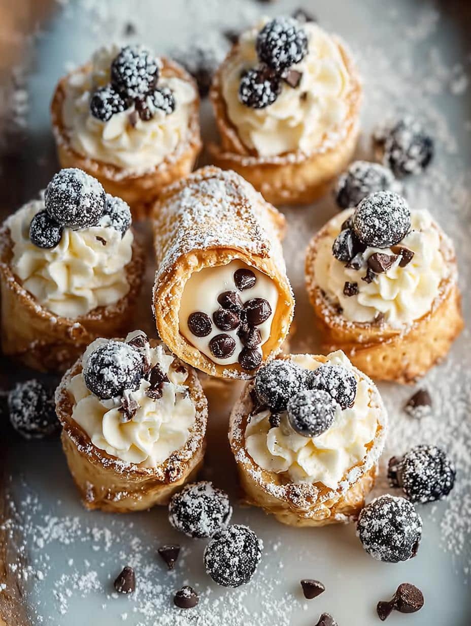 Irresistible Mini Cannoli Bites for Sweet Celebrations - Mini Cannoli Bites - additional detail