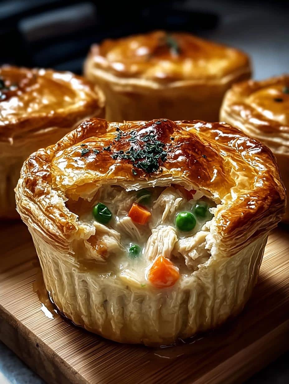 Irresistible Mini Chicken Pot Pies for Cozy Nights - Mini Chicken Pot Pies - main visual representation