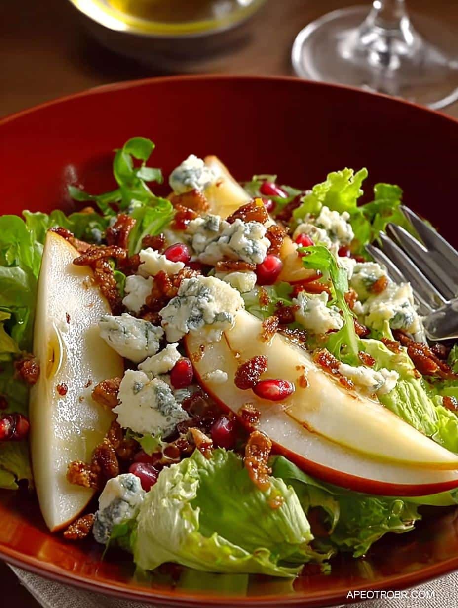 Pear Gorgonzola Salad