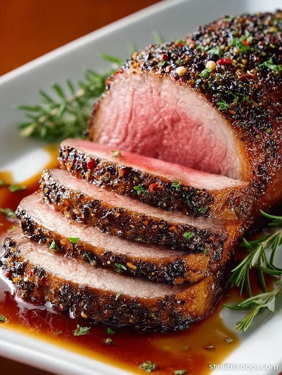 Peppercorn Beef Top Loin: 7 Steps to Perfect Roast - Peppercorn Beef Top Loin - main visual representation