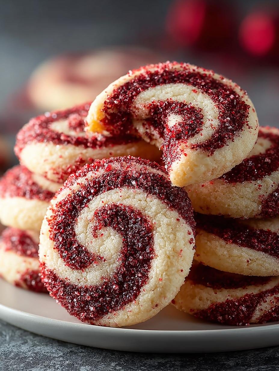 Peppermint Swirl Cookies Minty