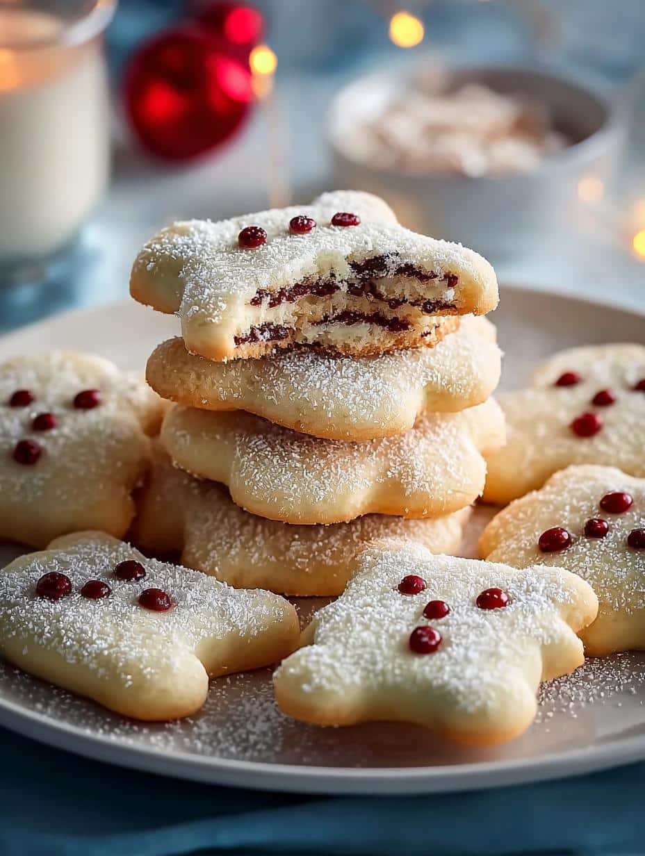 Delicious Polar Bear Cookies for the Holidays - Polar Bear Cookies - main visual representation
