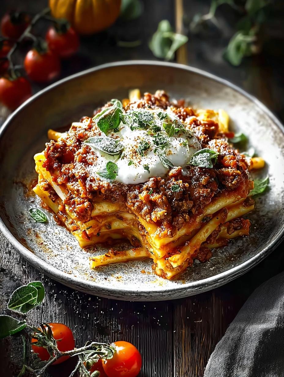 Savory Pumpkin Beef Bolognese for Cozy Comfort Nights - Pumpkin Beef Bolognese - main visual representation
