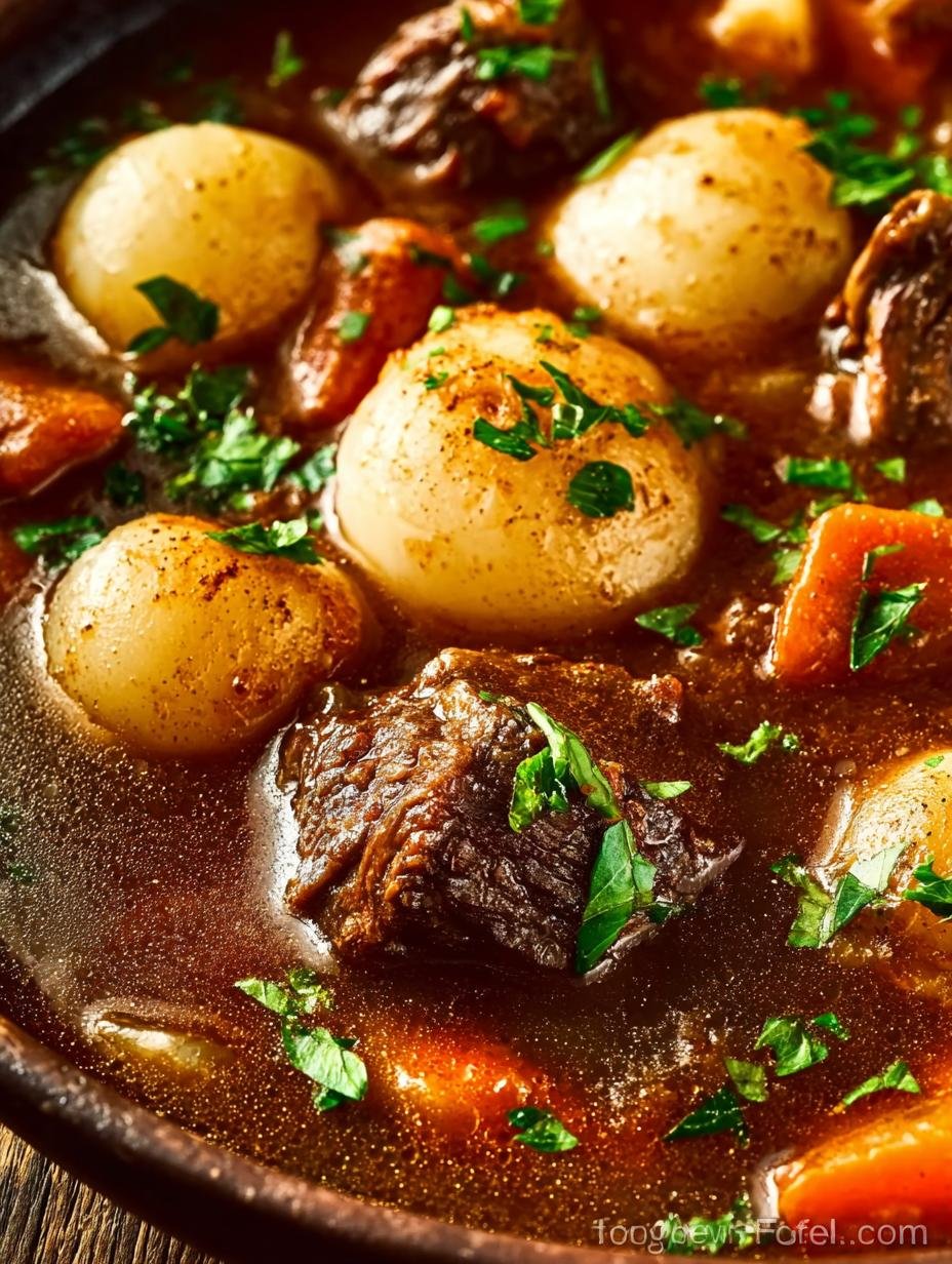 Slow Cooker Beef Stew: 6 Steps to Comforting Perfection - Slow Cooker Beef Stew - additional detail